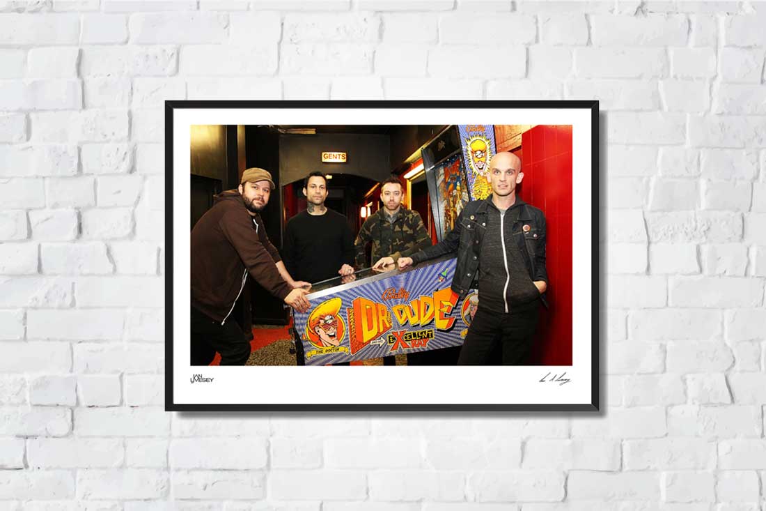 Rise Against -  Exclusive Dr Dude Pinball Shoot - Exclusive