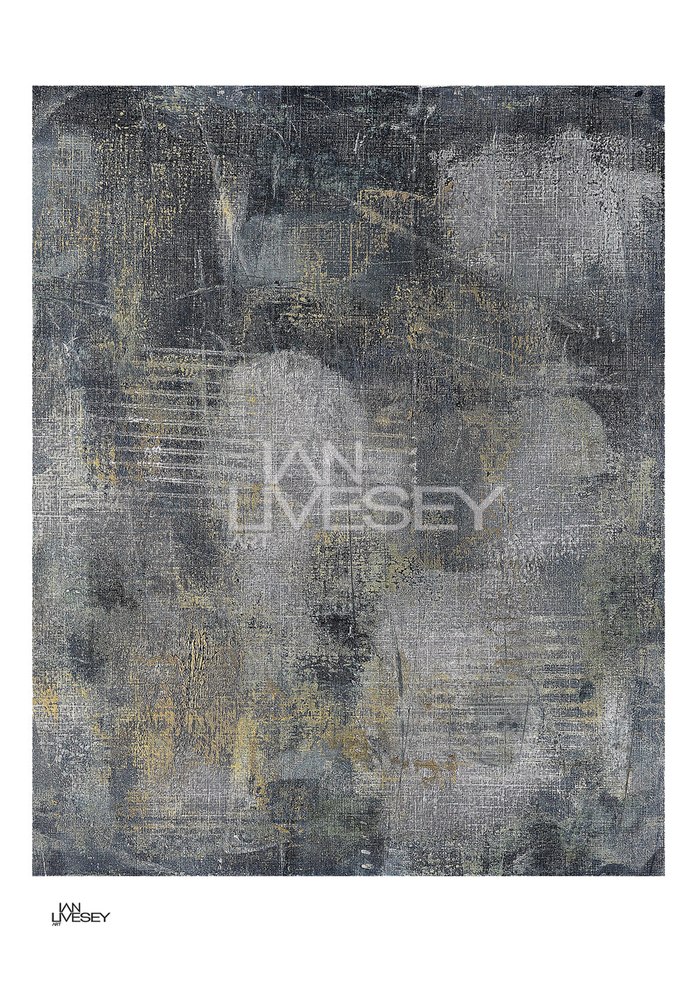 Untitled Oil and Acrylic #2 - Limited Edition Prints (Unframed)