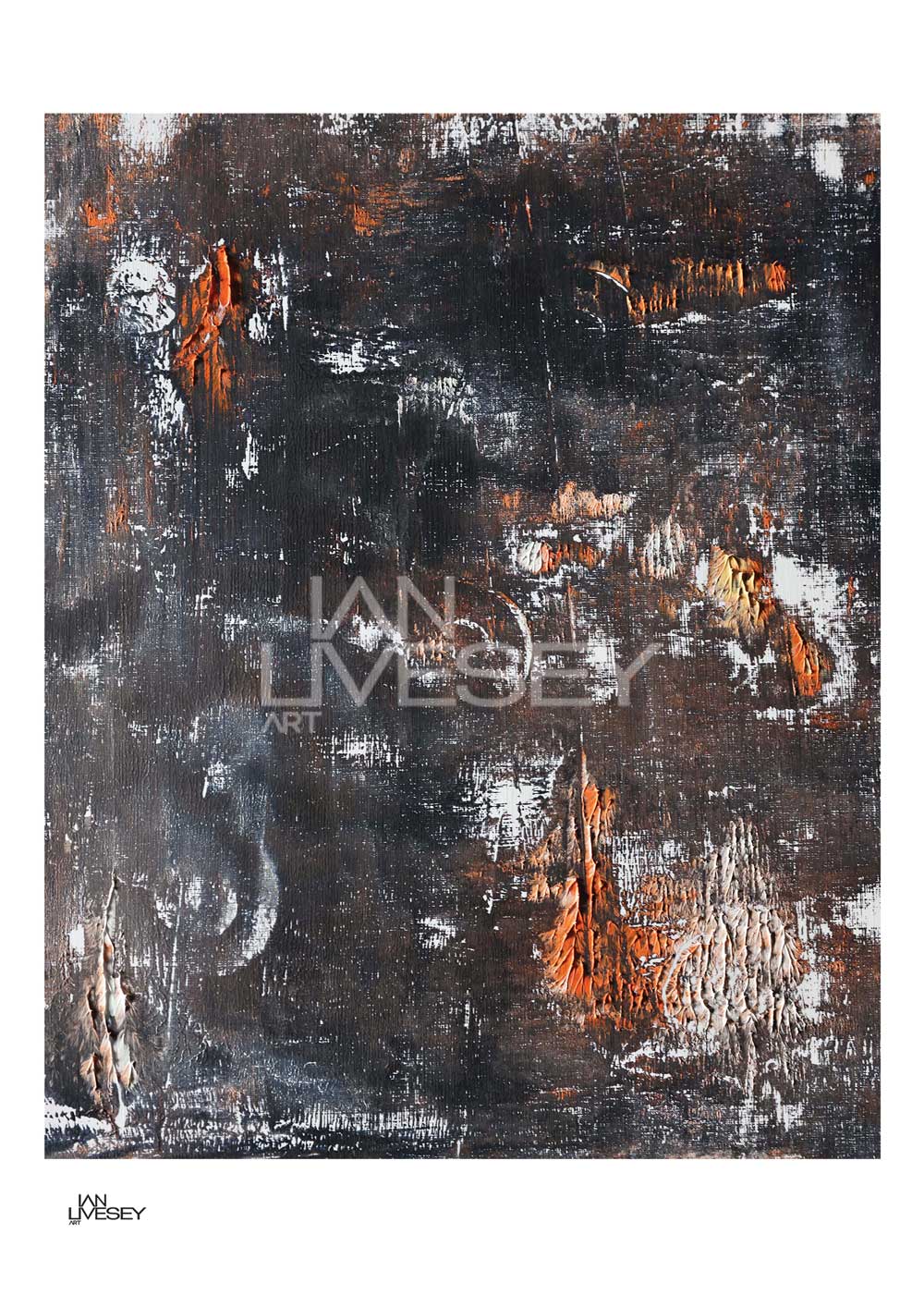 Untitled Oil and Acrylic 3 - Limited Edition Prints (Unframed)