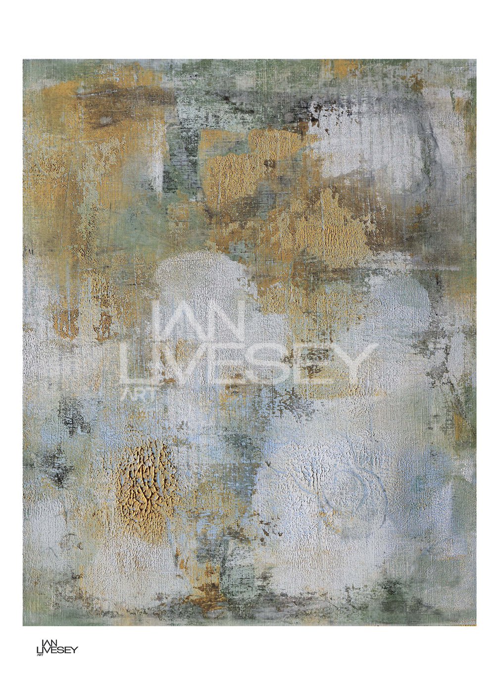 Untitled Oil and Acrylic #8 - Limited Edition Print (Unframed)